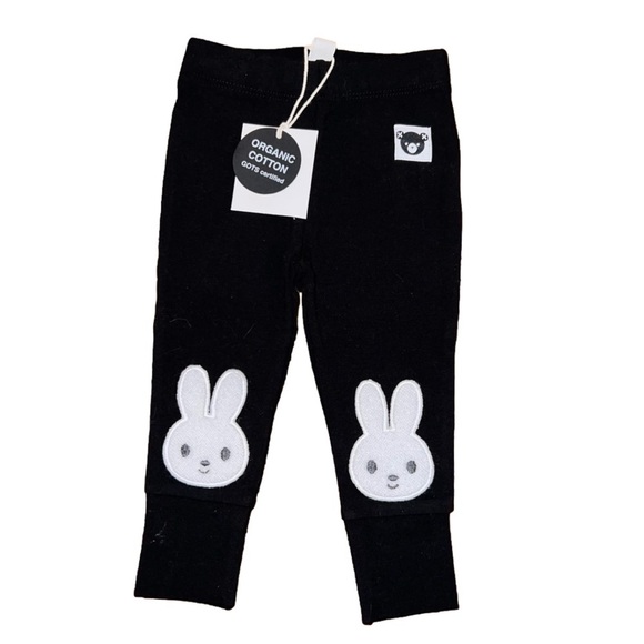 Huxbaby Other - NWT infant 👶🏻 organic cotton Bunny Knee leggings